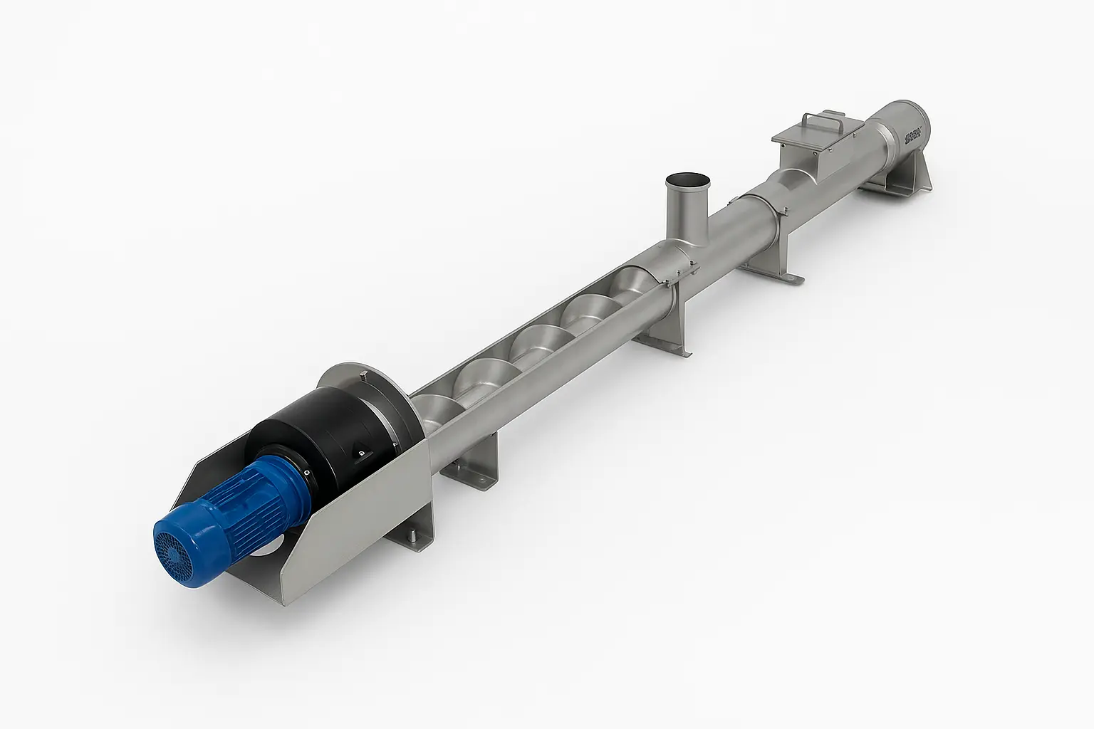 Tüp Tipi Helezon (Vidalı) Konveyörler