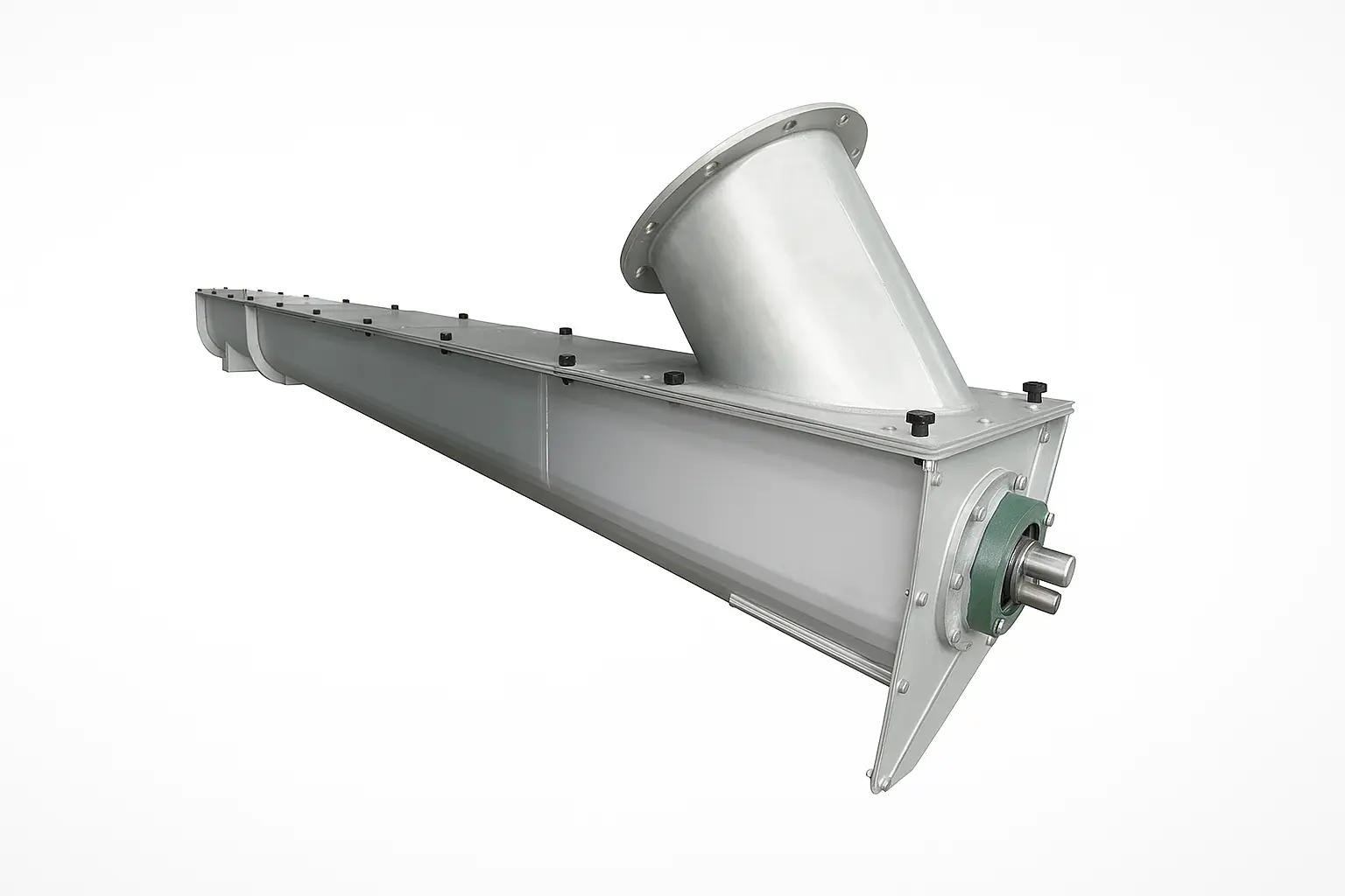 U Tipi Helezon (Vidalı) Konveyörler