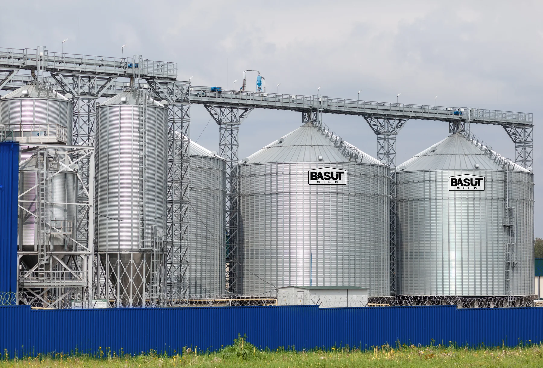 Düz Tabanlı Silo